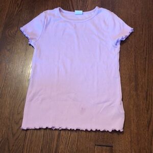 Gap kids ribbed short sleeve shirt